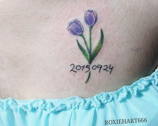 24 stunning tulip tattoos and their meanings