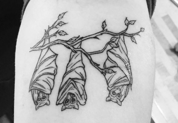 25 fascinated bat tattoos and their meanings