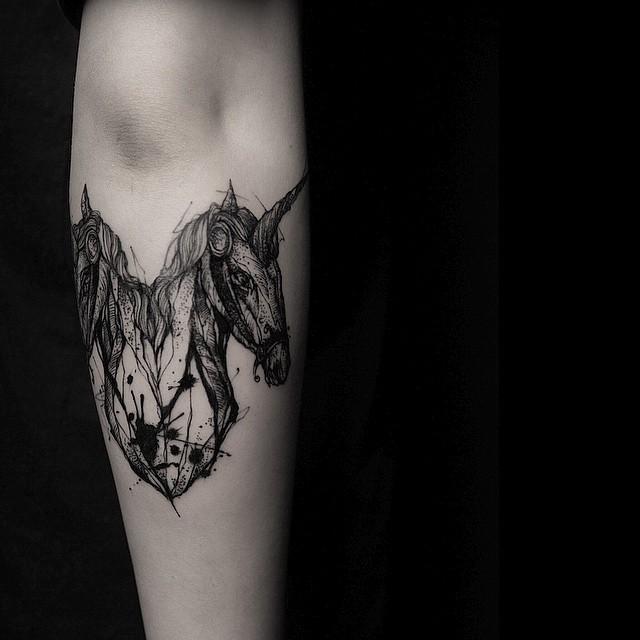 70 Unicorn Tattoos (probably the most stunning pictures!)