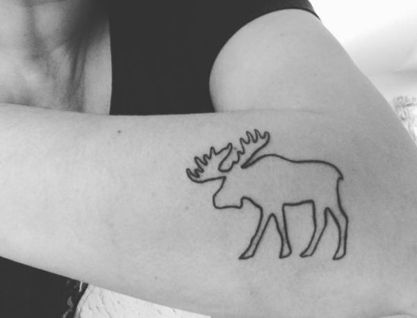 24 mysterious moose tattoos and meanings