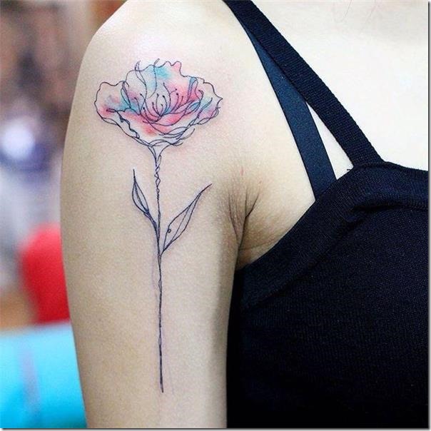 70 inventive flower tattoo recommendations and get impressed