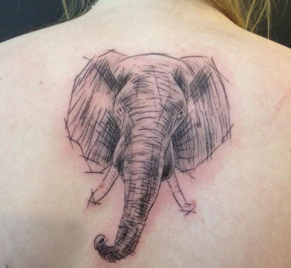 30 excellent elephant tattoos and their that means