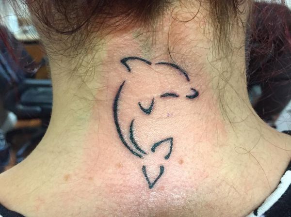 Dolphin tattoos and the meanings