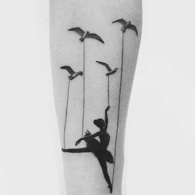 60 Ballerina Tattoos