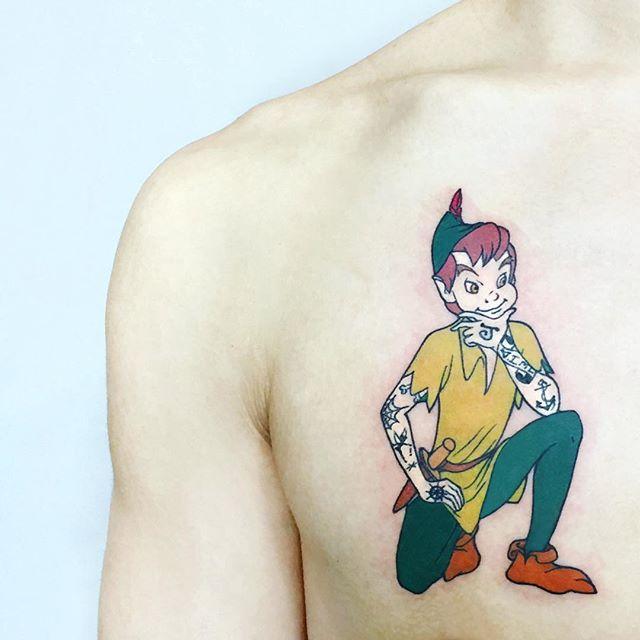 90 Disney Character Tattoos - Lovely Footage