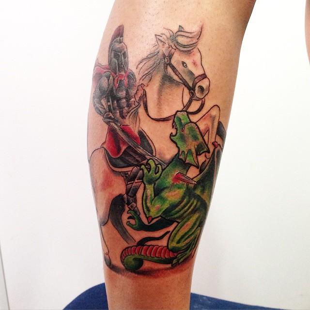 50 Tattoos of Saint George