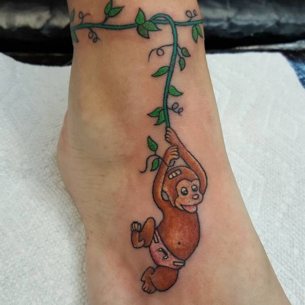 29 monkey tattoo concepts footage and meanings Nexttattoos