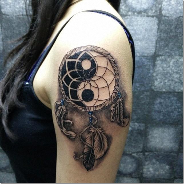 Tatuagens of yin yang