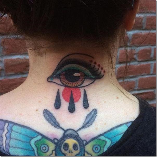 Eye tattoos