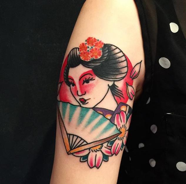 65 Stunning and Inspiring Geisha Tattoos