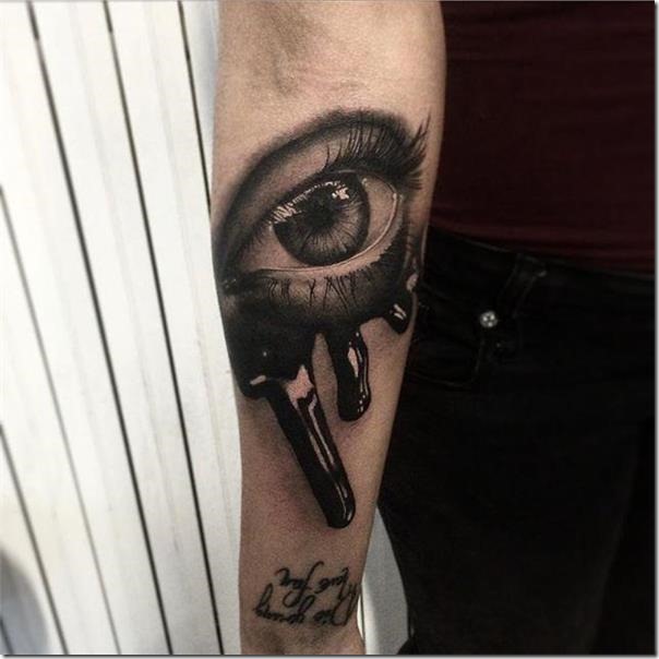 Eye tattoos