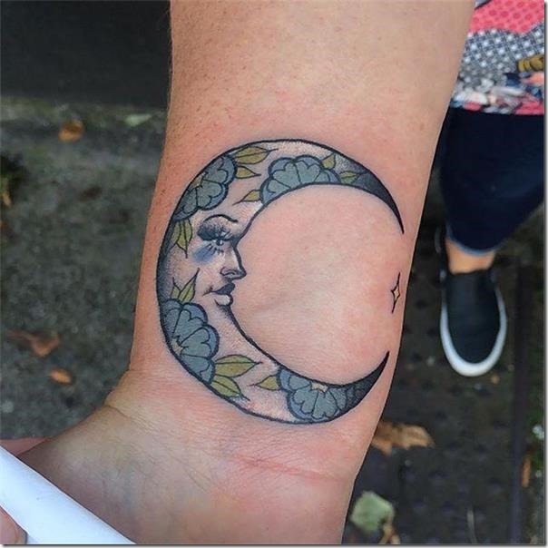 Moon tattoos to get impressed