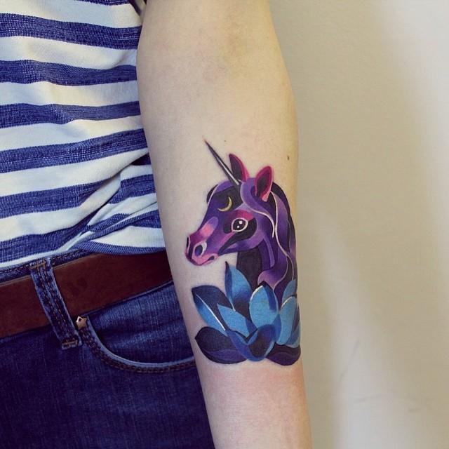 70 Unicorn Tattoos (probably the most stunning pictures!)