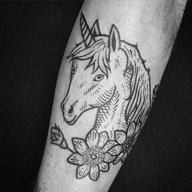 70 Unicorn Tattoos (probably the most stunning pictures!)