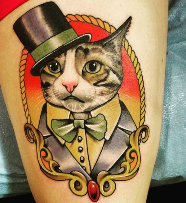 30 katten tattoo concepten met betekenissen