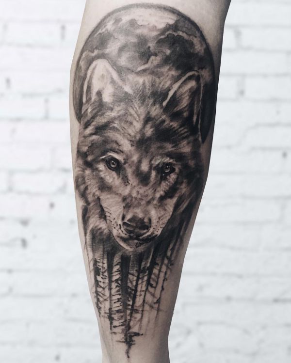 26 Wolf Tattoo Concepts - Footage and That means