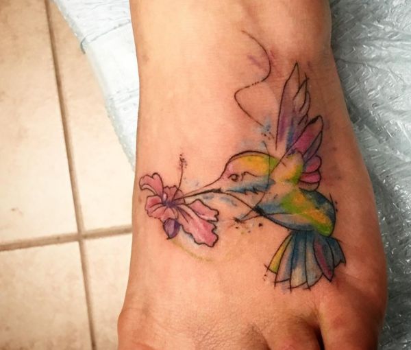 20 stylish foot tattoo concepts