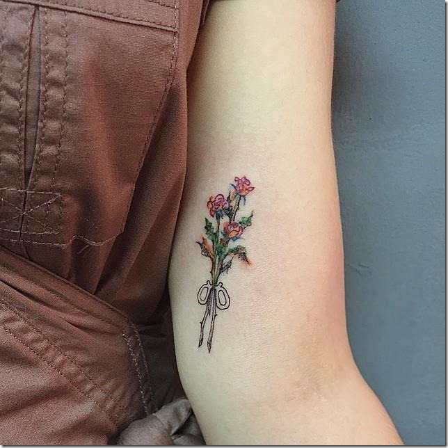 Tattoos for delicate ladies - spectacular photographs