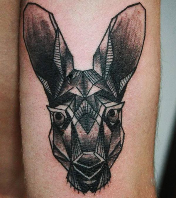 12 lovely kangaroo tattoos and their meanings