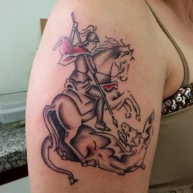 50 Tattoos of Saint George