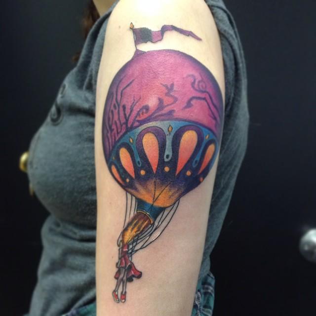 70 Balloon Tattoos