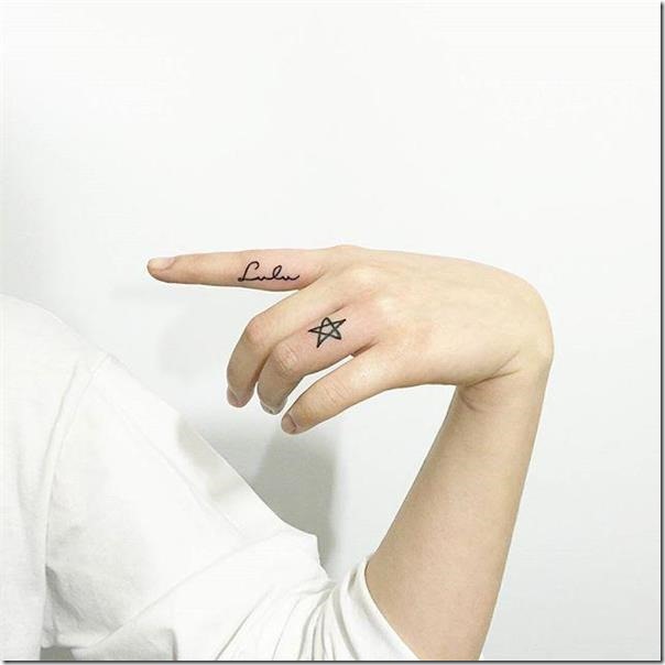 Finger Tattoos - Stunning and Inventive Fashions