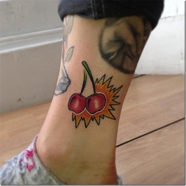 Superb and galvanizing cherry tattoos