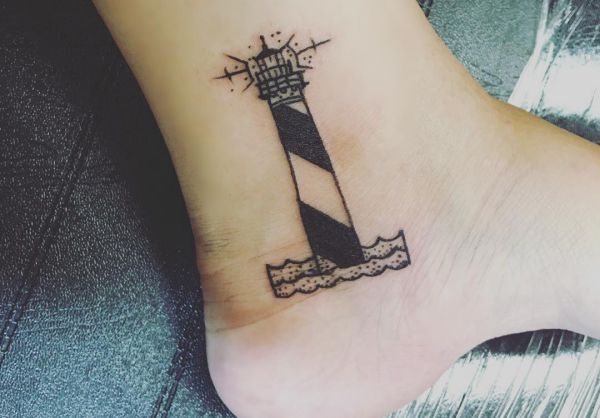 Lighthouse tattoo motifs, concepts and meanings