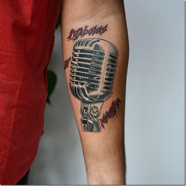 55 music tattoos and declare your love