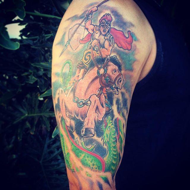 50 Tattoos of Saint George