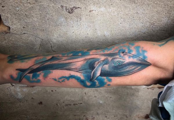 Whale tattoos and their meanings