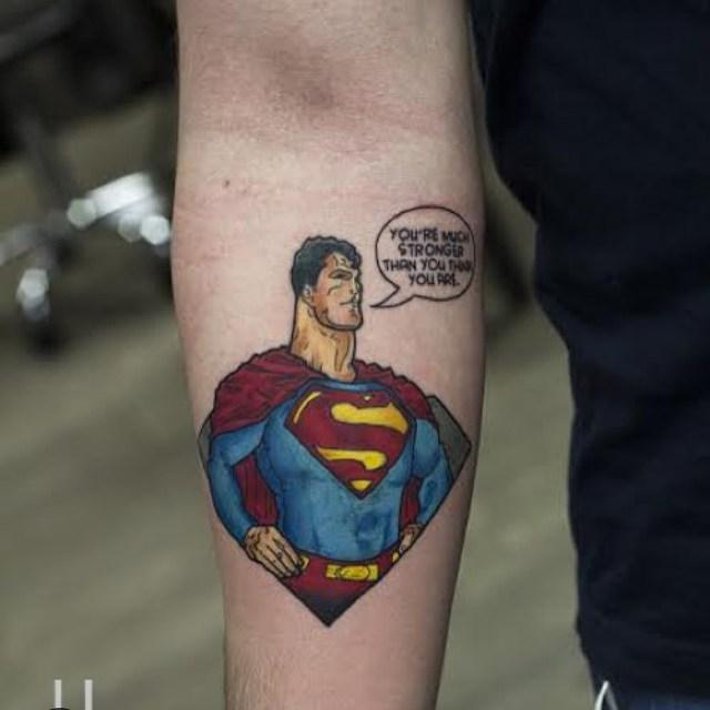 60 Superman Tattoos