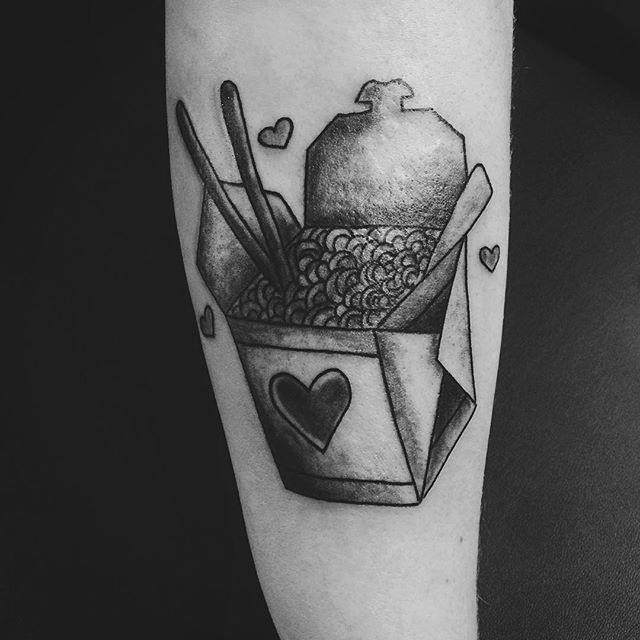 65 Tattoos for Meals and Gastronomy Lovers