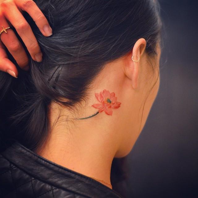 65 Stunning and Inspiring Lotus Flower Tattoos