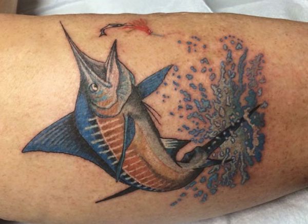 Swordfish Tattoos: meanings and concepts