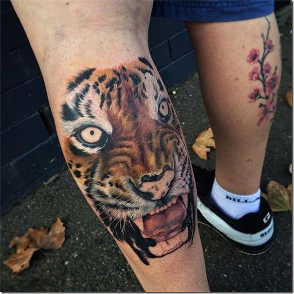 Males's Tattoos on the Leg (finest pictures!) » Nexttattoos