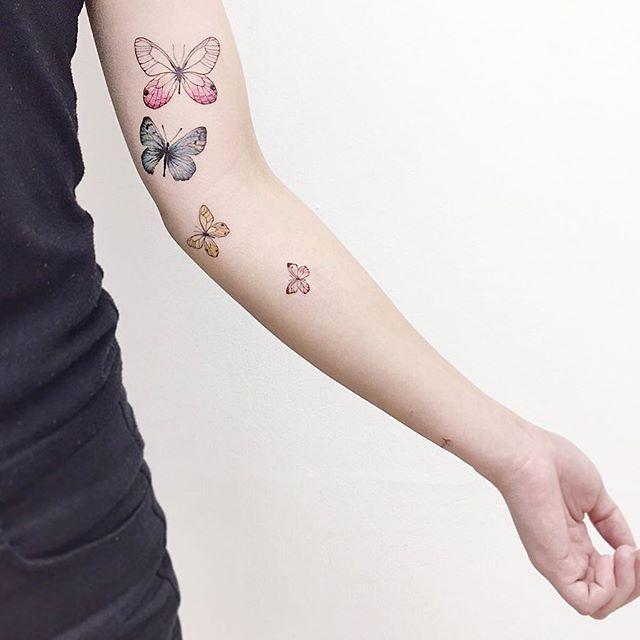 130 Feminine Tattoos on Arm