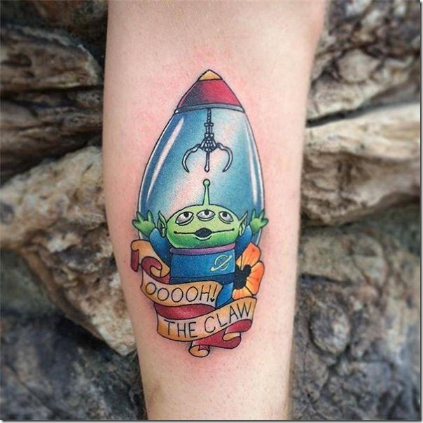 Disney Character Tattoos - Spectacular Images