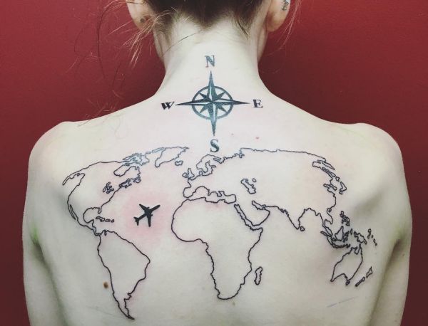 Compass Tattoos: Concepts and meanings