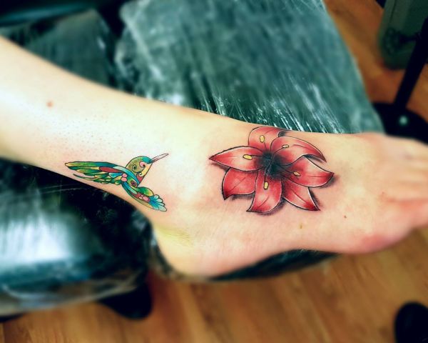 20 stylish foot tattoo concepts