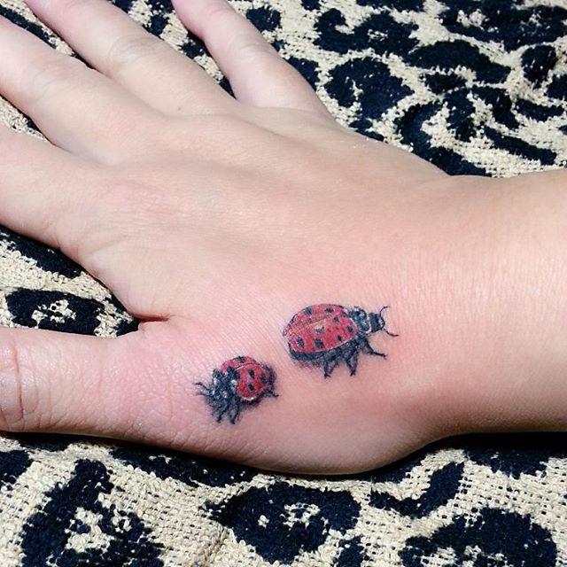 50 Tattoos of Ladybugs