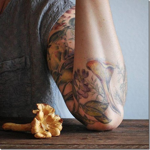 Tattoos for lovers of meals and gastronomy