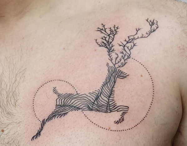 20 deer tattoo concepts - footage and which means