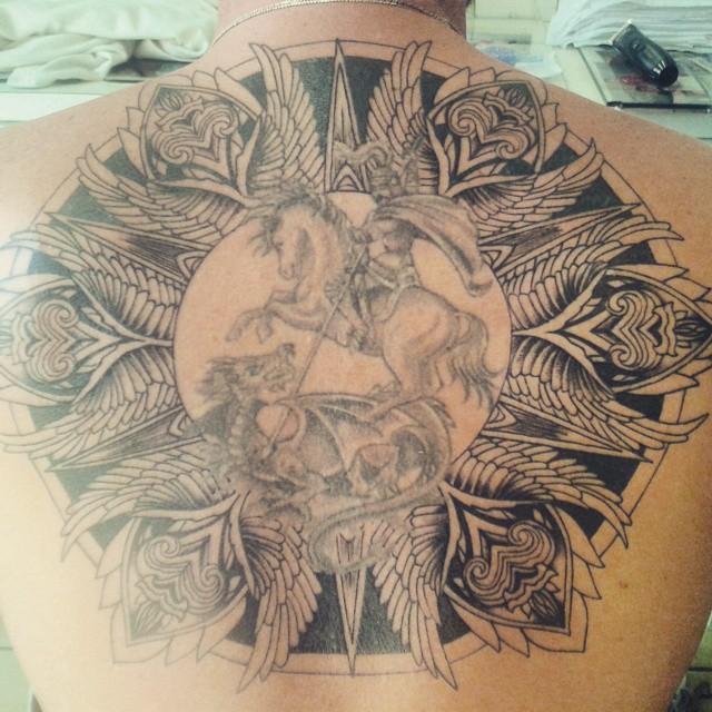 50 Tattoos of Saint George