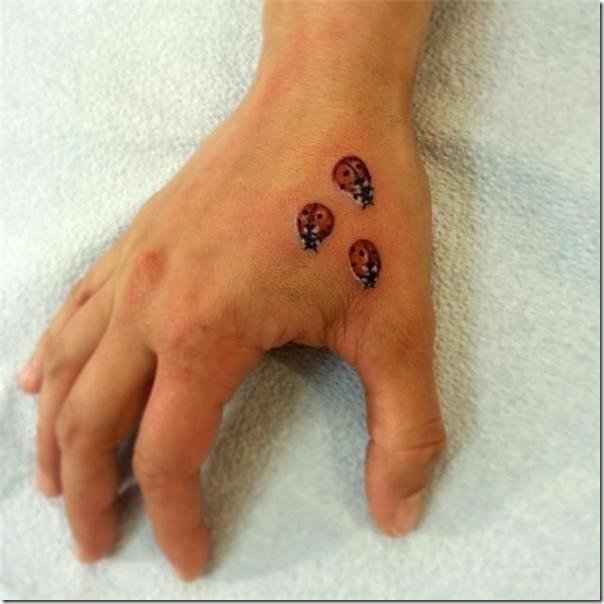 Ladybug tattoos