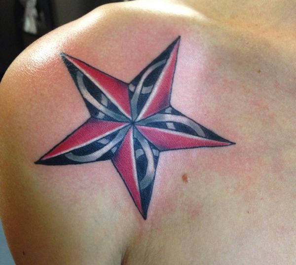 Polarstern Tattoos: concepts and meanings