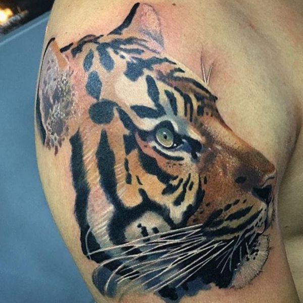 Tiger Tattoo - Its That means and 30 Nice Design Concepts
