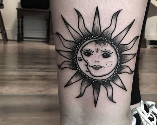Solar Tattoos - 25 Concepts, Which means & Tattoo Designs