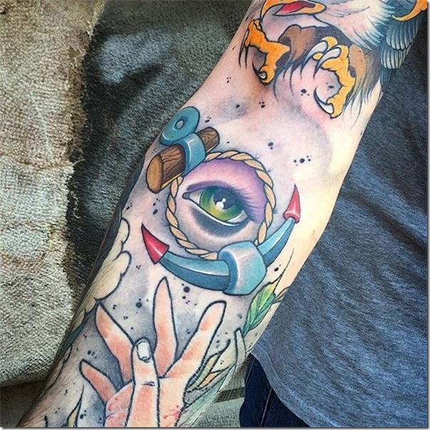 Eye tattoos