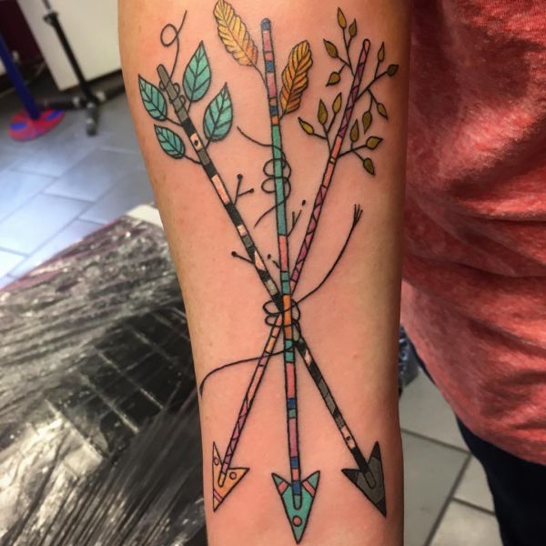 Arrow Tattoo Designs with Meanings - 35 Concepts